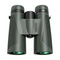 10X42 High-Definition Large Eyepiece Binoculars Bak4 Prism 2.6-4.6 Field View Uncoated Lenses for Bird Watching Night Vision