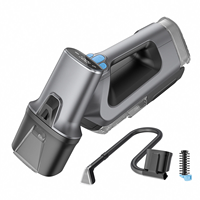 Nettoyeur portable sans fil 6 KPa pour tapis et canapés, machine de nettoyage à sec/humide, détacheur de taches, recharge USB, pour extérieur