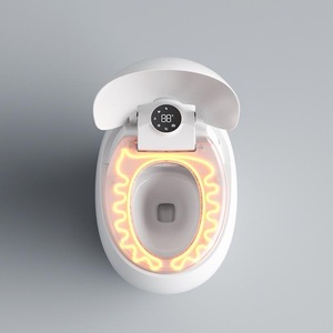 Sensor Automático Flush Smart Toilet Bowl Forma <span class=keywords><strong>de</strong></span> huevo Inodoro eléctrico Control remoto <span class=keywords><strong>Asiento</strong></span> Calefacción Nuevo estilo <span class=keywords><strong>para</strong></span> moderno - Product Image 5