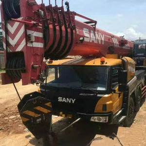 Grue mobile sur camion d'occasion Sany QY100 de 100 tonnes, bien entretenue avec des dommages minimels - Product Image 1