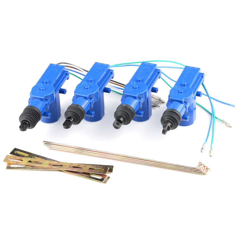 Система центрального замка автомобиля с дистанционным управлением, универсальный дизайн, центральный дверной замок, силовой дверной замок в комплекте, 4 двери, 1 Ведущий, 3 раба