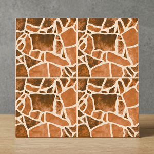 Serie digital Alfombra de pasillo Azulejo digital 30x30cm Diseño de suelo de parquet de alto brillo - Product Image 1