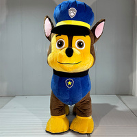Costume de mascotte gonflable licorne en peluche douce pour adulte, idéal pour le cosplay et les festivals d'Halloween