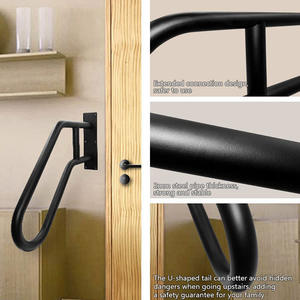 Escalera de Techo Profesional de Metal, Fabricación de Precisión Personalizada, Escalera de Seguridad Negra con Agarre Antideslizante - Product Image 3