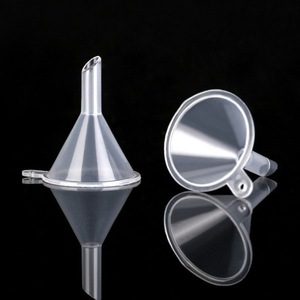 <b>Plastic</b> Transparent Wide Mouth Mini <b>Funnel</b> Perfume Filling Packing Mini <b>Plastic</b> Small <b>Funnel</b> Dispenser for Liquid - Product Image 4