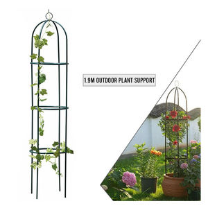 Outdoor-Garten-Rankgitter-Turm, Obelisk-Rankhilfen für Pflanzen, Kletterhilfe für Zimmerpflanzen, Blumen, Gemüse, Obst und Ranken - Product Image 3