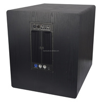 Subwoofer Activo de 15 Pulgadas con 1000W RMS BW15 y Amplificador de Potencia para Home Theater