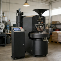 Machines industrielles de torréfaction de café 6kg 10kg 12kg 15kg pour grains de café torréfiés