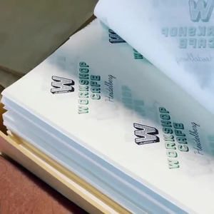 กล่องใส่อาหารกันติดสำหรับอบเค้กแฮมเบอร์เกอร์<span class=keywords><strong>ไก่</strong></span>ม้วนได้พิมพ์โลโก้ได้ตามต้องการ - Product Image 2