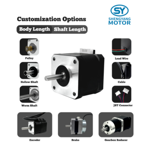 Sconto In magazzino stampante 3D 38mm <span class=keywords><strong>Nema</strong></span> <span class=keywords><strong>17</strong></span> alta precisione motore passo-passo - Product Image 3