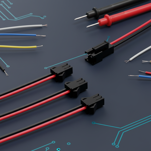 Kabel Konektor Pigtail 15CM JST SM 2 Pin Plug Male Female dengan Selubung PVC, Konduktor Tembaga Berlapis Timah untuk Lampu LED Strip - Product Image 3