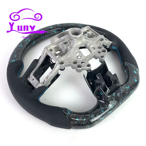 พวงมาลัยคาร์บอนไฟเบอร์แบบสั่งทำพิเศษสำหรับรถมัสแตง จีที 350 <span class=keywords><strong>500</strong></span> เชลบี ซีจี แมค-อี รูปทรงตัวดี ปี 2015-2023 สไตล์รถแข่ง - Product Image 6