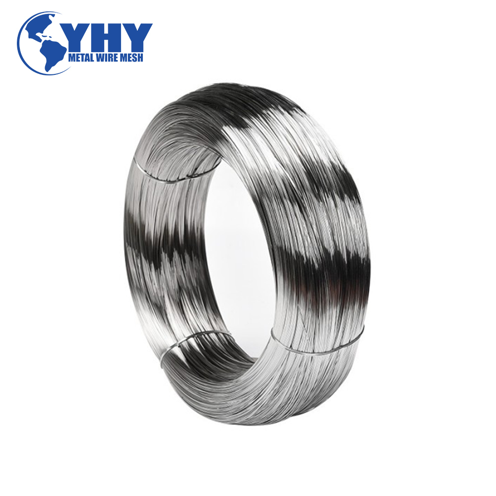 Проволока из нержавеющей стали Aisi ASTM SS 304 304L 316 316L, высокая прочность на разрыв