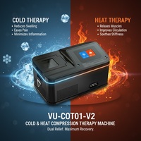 Appareil de rééducation sportive professionnel, machine de thérapie par compression chaude et froide pour soulager les douleurs aux jambes, aux bras et à la taille