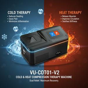 Appareil de rééducation sportive professionnel, machine de thérapie par compression chaude et froide pour soulager les douleurs aux jambes, aux <span class=keywords><strong>bras</strong></span> et à la taille - Product Image 1