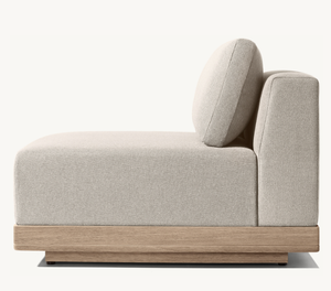 2023 ensemble de mobilier d'extérieur <span class=keywords><strong>piscine</strong></span> mobilier d'extérieur de luxe ensemble de jardin canapé modulaire en bois de teck - Product Image 4