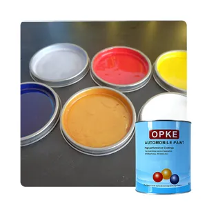 High Gloss Opke Repair Motorcycle Paints Easy Spraying Clear Coat Automotive Refinish Paint High Performance Car Coating