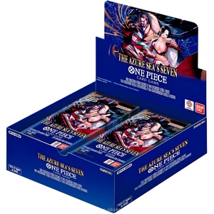 Originale per OP-14 Japanese Azure Seas Seven, busta sigillata di carte collezionabili TCG, nuova e mai aperta, in promozione, molto richiesta - Product Image 1