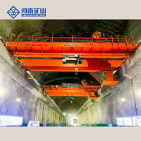 Grue à pont à double poutre de 10, 20 et 80 tonnes certifiée ISO CE GB, qualité supérieure, fournisseur chinois, provenant de la mine du Henan