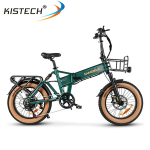 Bicicleta Eléctrica Plegable de Montaña <span class=keywords><strong>SAMEBIKE</strong></span> XWLX09-II, Motor sin Escobillas de 1000 W, Batería de Litio de 48 V, Velocidad de 50 km/h, Neumáticos Gruesos de 20*4.0 - Product Image 1
