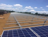 Système de montage de panneaux solaires photovoltaïques avec support de module en alliage d'aluminium 6005-T5 pour utilisation au sol/en montagne