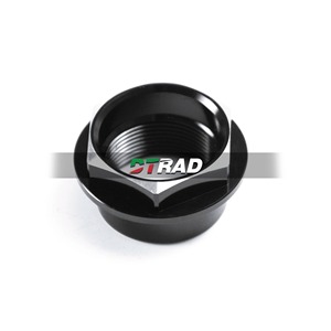 DTRAD Dado Ruota Anteriore in Alluminio CNC M25x1.25 Finitura Nera per <span class=keywords><strong>Ducati</strong></span> <span class=keywords><strong>Panigale</strong></span> V4/V2 1199 1299 Streetfighter V4/V2 Multistrada - Product Image 4