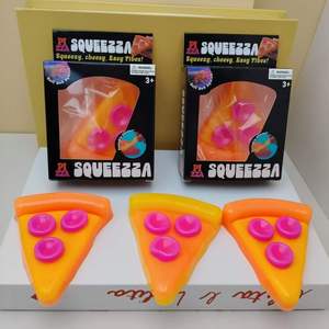 Ornements réalistes en forme de sandwich et de pizza pour collection alimentaire, jouets sensoriels anti-stress Nee D0hh pour la relaxation - Product Image 3