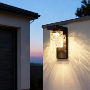 Luces de pared para exteriores, luces de pared para patio, iluminación de patio con energía solar, luces para puertas de entrada, luces de pared para villas, luces de pared para exteriores - Product Image 5