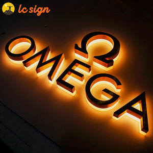 LC tùy chỉnh kim loại dấu hiệu LED <span class=keywords><strong>Backlit</strong></span> dấu hiệu nổi kim loại chữ cái và số - Product Image 5