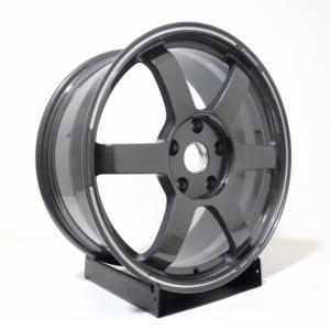 ล้อแม็กซ์ FGwheel สำหรับล้อฟอร์จ 6061-T6 10000 ตัน <span class=keywords><strong>สี</strong></span><span class=keywords><strong>เทา</strong></span> Gun Gray ดีไซน์ <span class=keywords><strong>TE37</strong></span> ขนาด <span class=keywords><strong>18</strong></span> 19 20 21 นิ้ว 5*112 66.6 สำหรับรถเบนซ์ E CLS S Class - Product Image 2