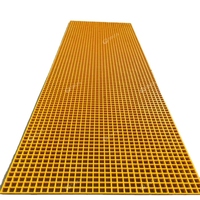 Grille en fibre de verre de haute qualité pour canal photovoltaïque, plateforme de marche, grille en FRP givrée