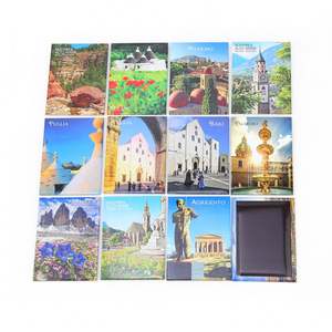 Aimant de réfrigérateur en métal au design moderne et personnalisé, motif 3D, Italie - Product Image 3