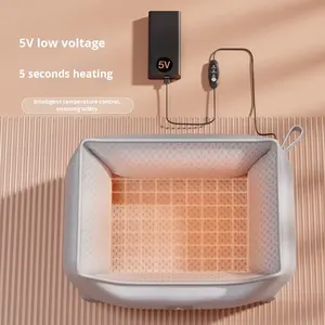 Cama <span class=keywords><strong>Extra</strong></span> Grande para Perros y Gatos, Cálida para Invierno, con Temperatura Constante, Impermeable, con Calefacción, Desmontable y Lavable - Product Image 1