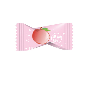 Dulces sin azúcar Vitamina C White Peach Mint Beads Bulk Ball Shape Caramelos Readymade Caramelos - Product Image 1