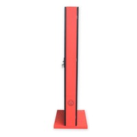 AWSTOUCH Kiosque d'affichage extérieur sur pied de 75 pouces, IP65, résistant aux intempéries, métal, verre trempé, protection contre la foudre