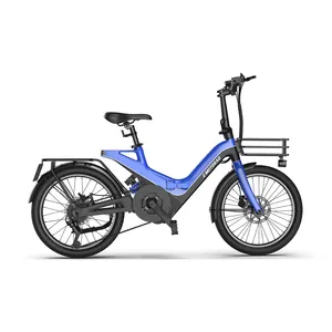 Vélo électrique pliable à 2 roues, cadre en alliage d'aluminium 6061, vélo électrique, vélo électrique pour adulte