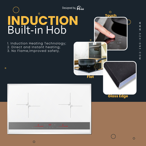 Venta caliente <span class=keywords><strong>placa</strong></span> de inducción de 220V con 2 zonas de cocción venta directa de fábrica 4000W estufa eléctrica incorporada - Product Image 5