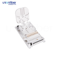 Boîtier de distribution de fibre optique à 8 cœurs monté sur poteau, en ABS, étanche pour extérieur, boîtier terminal FTTH 1*8 NAP pour FTTH