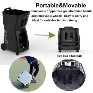 PT-SMART PRO Lancia Palline da Tennis Portatile Nuovi Arrivi Attrezzatura per Allenamento con Controllo Remoto via APP - Product Image 5