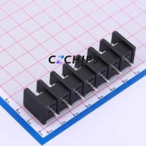 DBT30C-10.0-7P-BK-P Barrier Terminal Block Through hole Component (THT),P=10mm Connector - Product Image 2