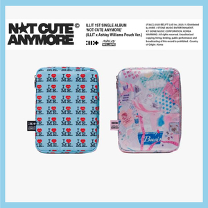 KPOP ILLIT - Primer Sencillo en CD - NOT CUTE ANYMORE - ILLIT X Ashley Williams - Álbum Coleccionable Oficial - Grupo Femenino Coreano - Bluewave - Product Image 3