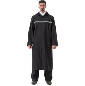 Equipo <span class=keywords><strong>de</strong></span> <span class=keywords><strong>lluvia</strong></span> <span class=keywords><strong>de</strong></span> una sola <span class=keywords><strong>capa</strong></span> <span class=keywords><strong>de</strong></span> trabajo, abrigo a prueba <span class=keywords><strong>de</strong></span> viento con cinta reflectante, impermeable <span class=keywords><strong>militar</strong></span> - Product Image 1