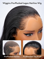 Perruque frontale HD en dentelle 13x4 transparente, ondulations profondes, sans colle, bouclée, en cheveux humains, pour femmes noires