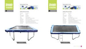 Tấm Bạt Lò Xo 13ft PVC Tròn Chất Lượng Cao Tập Thể Dục Ngoài Trời Bán Chạy Kèm Thang - Product Image 5