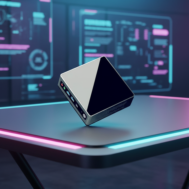 New PC Mini Intel Celeron Processor N5095 4M Cache 2.90 GHz DDR4 Low Power Consumption AI Edge Computing Windows 11 SSD