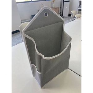 Wall Hanging Storage Bag Waterproof Hanging Organizer Bag for Bedroom Large Pocket Organizer <b>Basket</b> with Side Pocket - Product Image 1