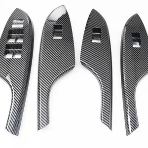 Carbon Fiber Window Panel 4-Piece Set For Corolla 2007-2013 <b>Door</b> <b>Trim</b> Kits - Product Image 2