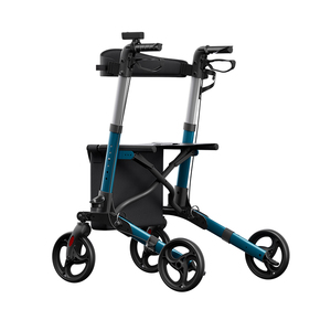 Deambulatore Pieghevole Zuowei ZW8740 a Quattro Ruote in Lega di Alluminio per Anziani e Disabili, Leggero, Antiscivolo, Capacità 136 kg - Product Image 2