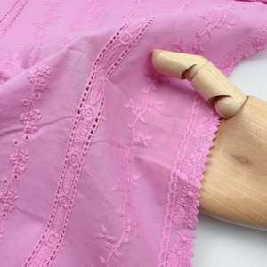 Prix d'usine <span class=keywords><strong>pas</strong></span> <span class=keywords><strong>cher</strong></span> 100% coton broderie <span class=keywords><strong>oeillet</strong></span> dentelle fleur tissu avec prix de gros - Product Image 6