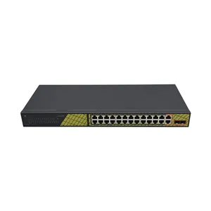 NEW PRODUCT 24 +2+2 Port PoE switch Auto-adaption 250m High Power support 60 Watts Unmanaged PoE Switch